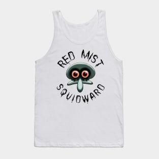 Red Mist Squidward Tank Top